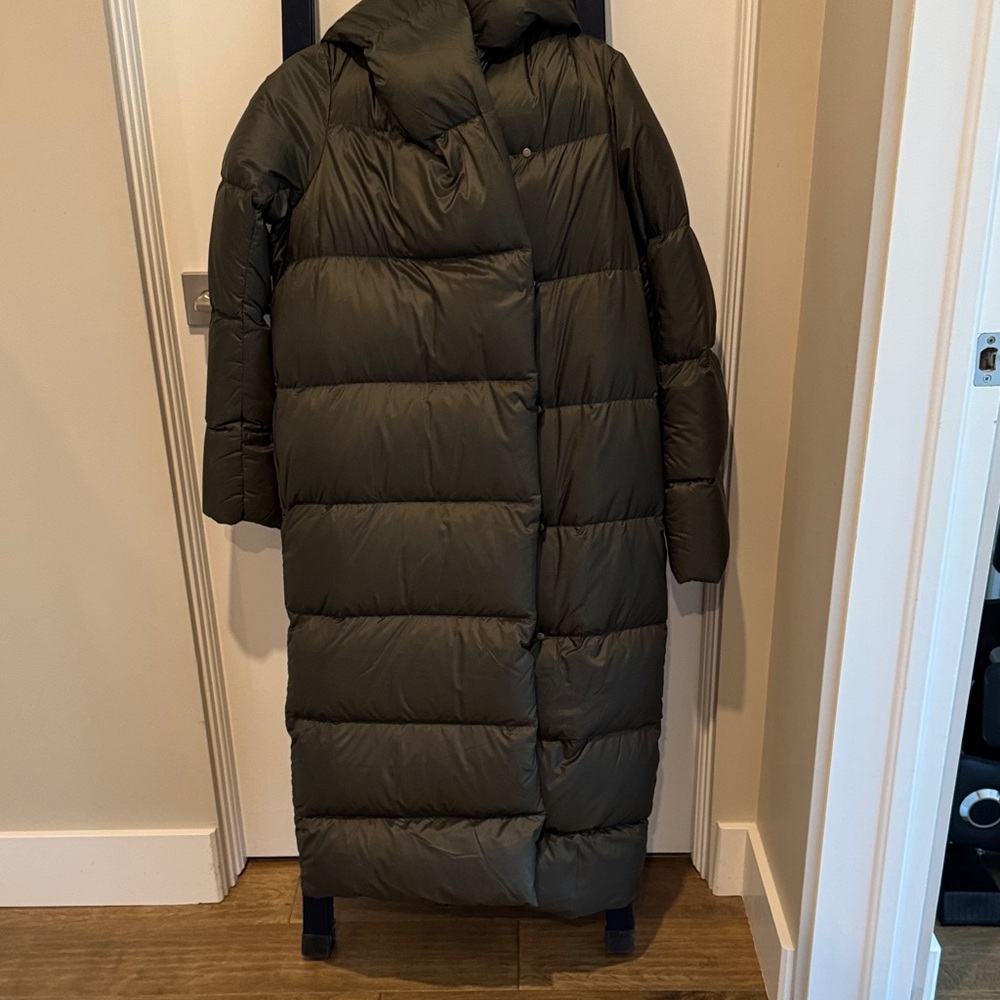 Lululemon Athletica cloudscape Green Wrap Jacket